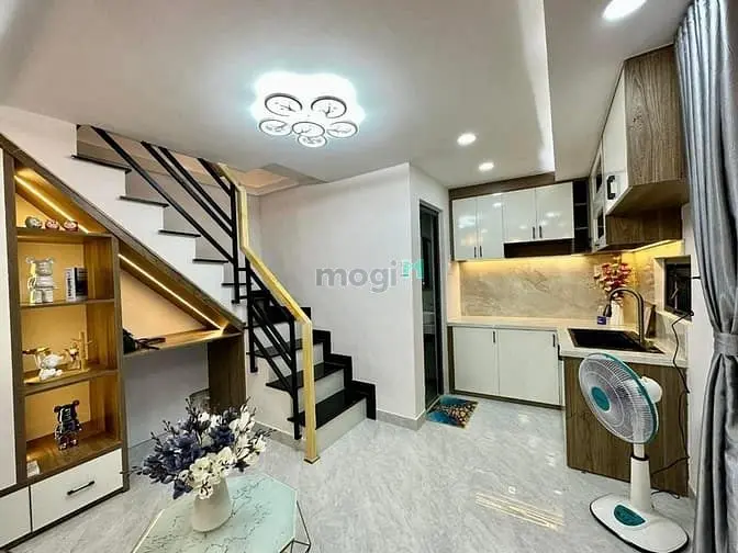 2Tỷ3, Bán Nhà Bình Thạnh, Xe Hơi Tới Nhà, 4,3X5, 1 Lầu 2Wc, 20 M²