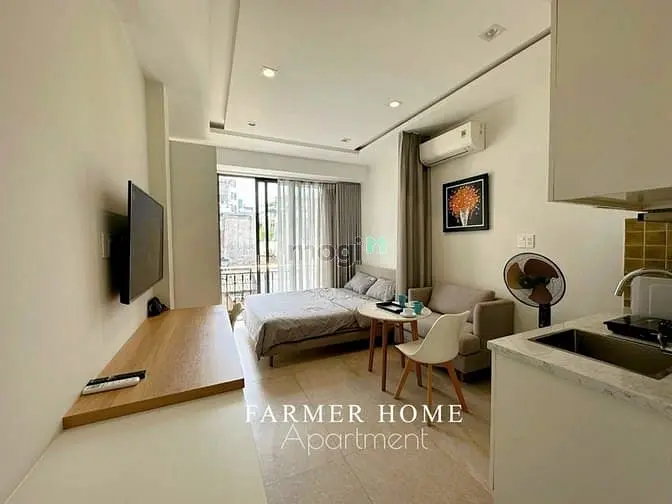 Studio Balcony Thang Máy Full Nội Thất Ngay Nguyễn Văn Đậu