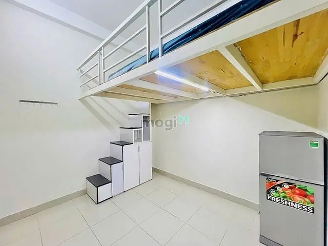 Gác Lửng Rộng Thoáng Full Nội Thất Ở Xvnt Gần Hàng Xanh, Đh Gtvt, Ftu