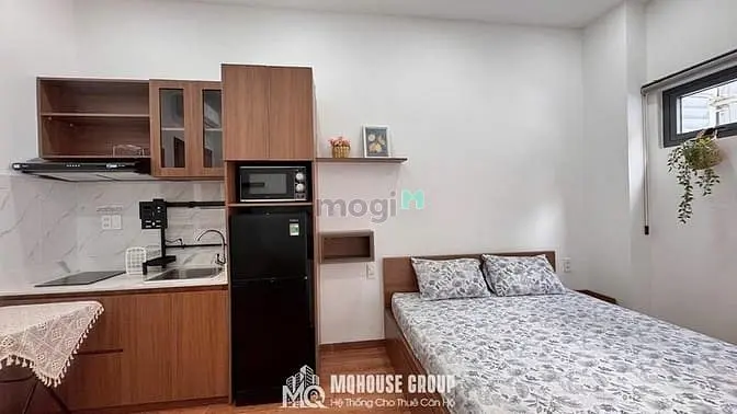Studio Balcony Thang Máy Full Nội Thất_Nguyễn Công Hoan