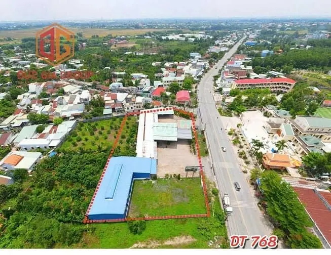 Bán Cây Xăng 4369M2 Mặt Tiền Đường Đt-768 Đang Cho Thuê 1 Tỷ/Năm