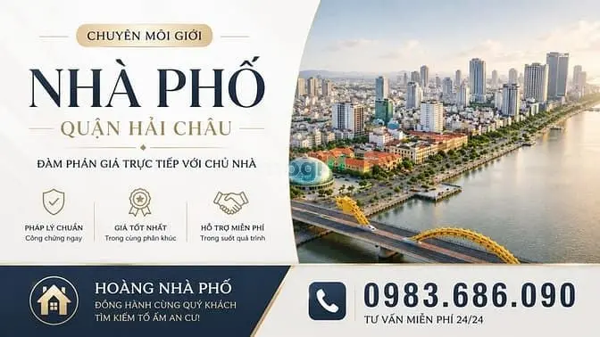 [Lõi Hải Châu] Nhà Mới 3 Tầng Ngang 6M2, Sẵn Dòng Tiền, Chỉ Hơn 5 Tỷ