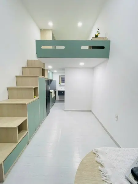 Cho Thuê Phòng Có Gác Tone Xanh Lá Pastel Siu Xinh Tại Mai Lão Bạng