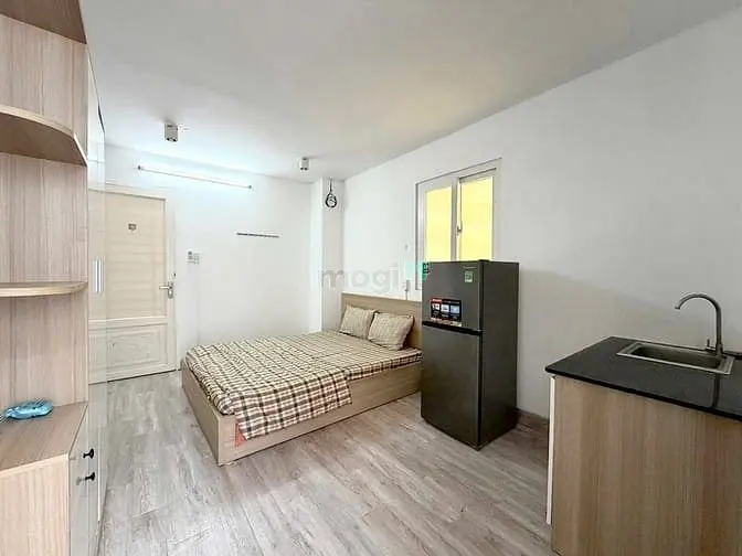 Studio Balcony Full Nội Thất Ngay Nguyễn Văn Thủ