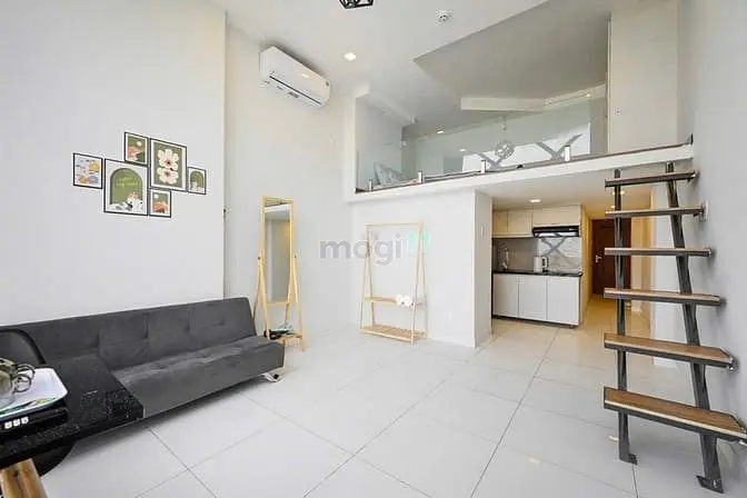 Cho Thuê Căn Hộ Dịch Vụ Quận 7 Duplex Ban Công Máy Giặt Riêng Gần Q1,4