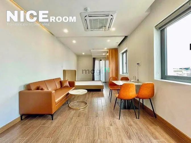 Studio Balcony Thang Máy Hầm Xe Full Nội Thất Ngay Khu Phố Nhật