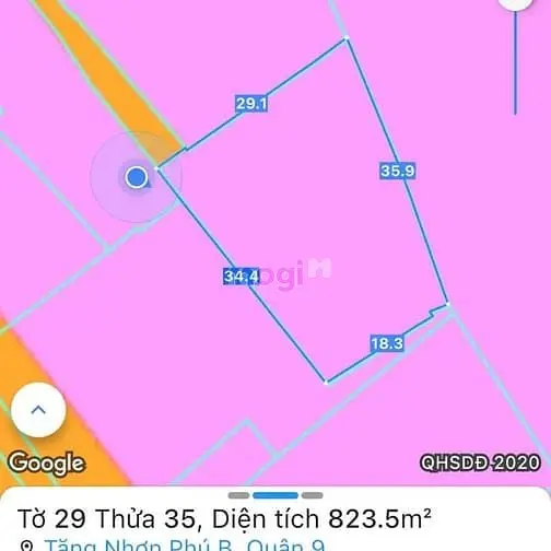 Chính Chủ Gửi Bán Lô Đất Đường Trương Văn Hải P.tăng Nhơn Phú B