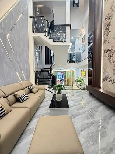 Hẻm Hương Lộ 2, 56M2, 4X14, 5 Tầng, 4Pn, 5Wc, Phòng Xông Hơi, Đường 8M