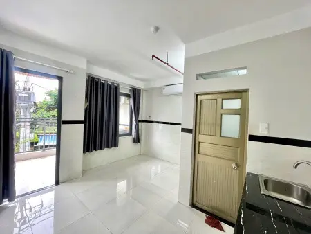 Cho Thuê Studio Ban Công-Máy Giặt Riêng_Hà Thị Khiêm, Quận 12