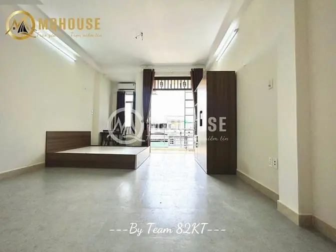 Studio Balcony 40M2 Siêu Rộng Full Nội Thất Giáp Quận 1