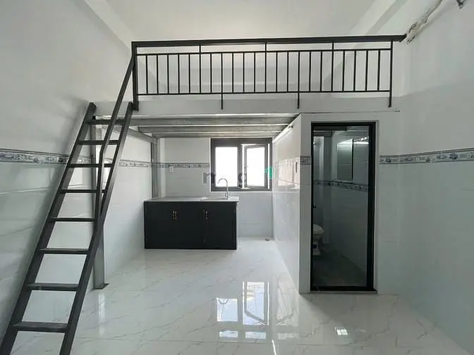 Phòng Trọ Cao Cấp Gác Máy Lạnh Bếp Rộng Thoáng Trục Quang Trung