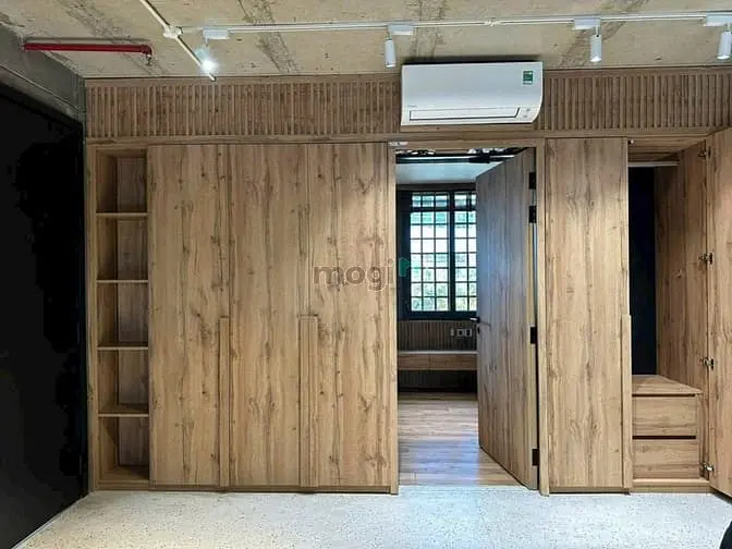 Siêu Phẩm 1Pn Hiện Đại Tone Gỗ Trầm Ấm Ngay Vòng Xoay Điện Biên Phủ
