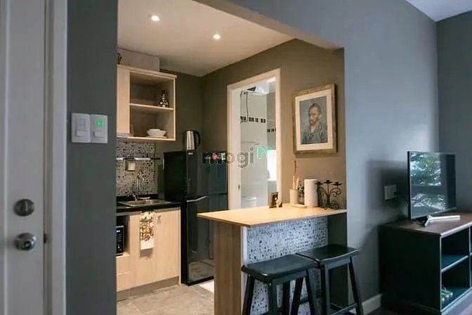 🎉 Studio Green View Cực Có Gu - Bếp Đảo Ngay Cầu Công Lý