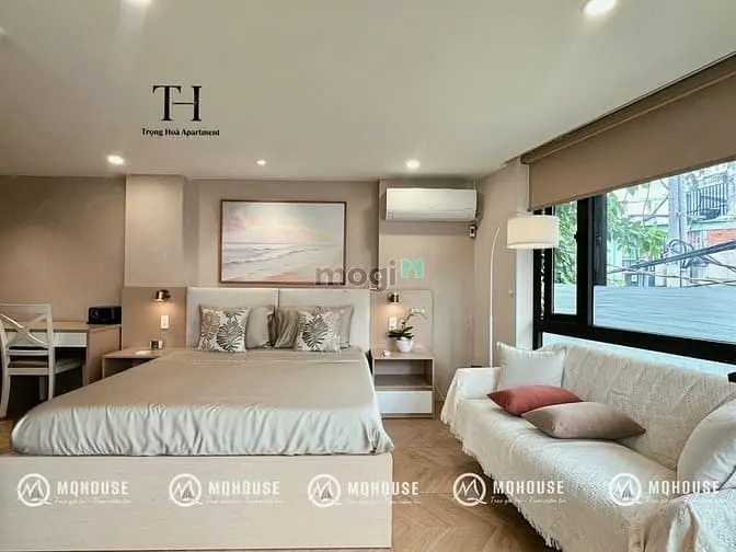 Căn Hộ 1Pn Có Gu Tone Gỗ Sáng Đẹp Như Studio Chụp Hình Gần Chợ Bà Chiể