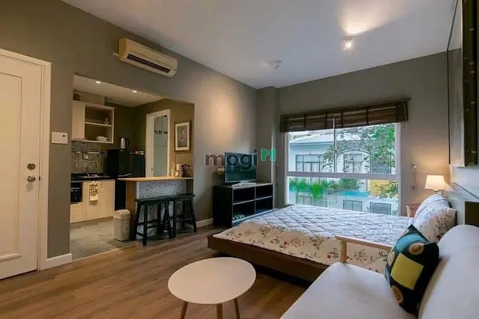 🎉 Studio Green View Cực Có Gu - Bếp Đảo Ngay Cầu Công Lý