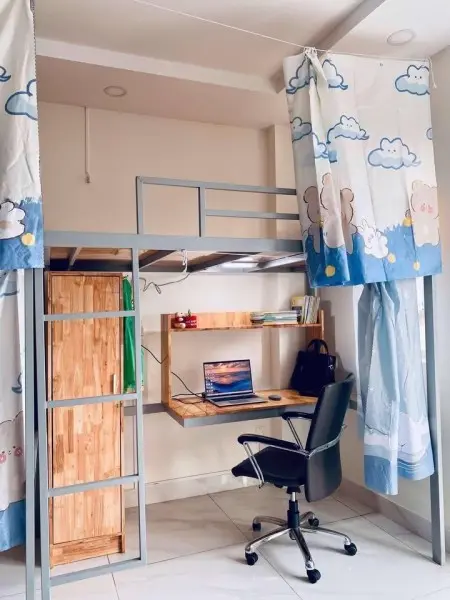 Phòng Duplex 6 Người Tại Happy House - Chỉ Cách Huit 3 Phút, Vhu 6 Phút, Vaa 6 Phút.