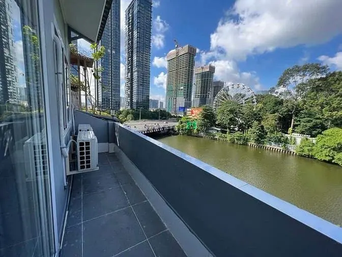 🎉Căn Hộ 1Pn Ban Công View Sông Cực Chill , Khu Vực Yên Tĩnh