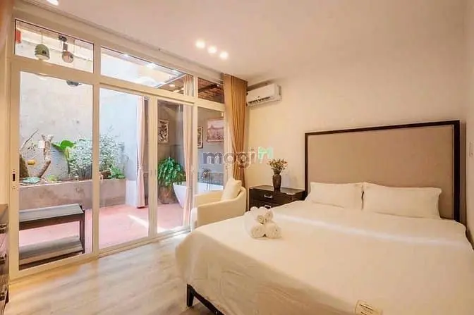 🎉 Căn Hộ 1Pn Sân Vườn 50M2 Tone Vàng Ấm Cực Gu Ngay Cầu Thị Nghè