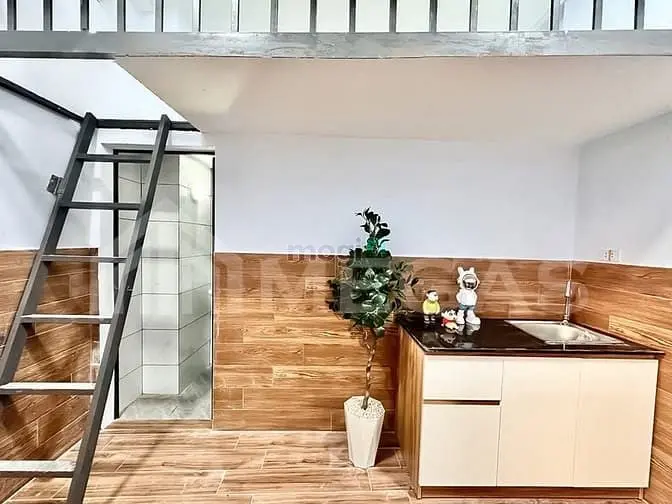 Phòng Trọ Mới Xây Đầy Đủ Tiện Nghi Gác Bếp Máy Lạnh