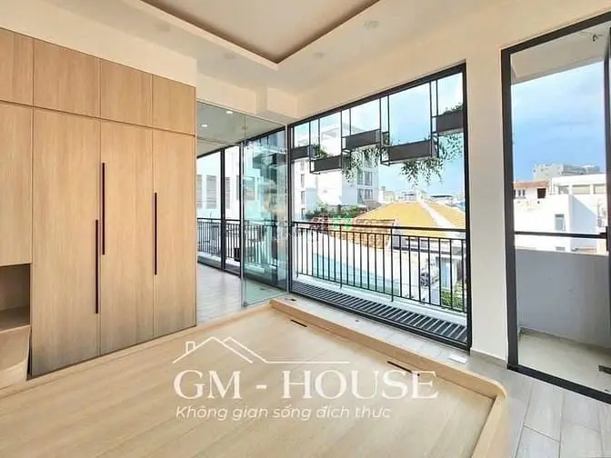 🏡 Studio View Kính Đón Nắng Cực Sáng - Full Nt Hiện Đại Ngay Cầu Bông