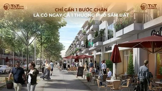 Trả Trước 1,2 Tỷ, Lãi Suất 0% 24 Tháng, Sở Hữu Shophouse T&T Long An
