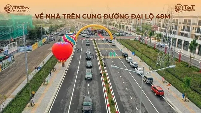 Trả Trước 1,2 Tỷ, Lãi Suất 0% 24 Tháng, Sở Hữu Shophouse T&T Long An