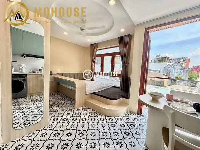 🎉 Studio Ban Công Cực Vibe Với Nội Thất Có Gu Gần Cầu Thị Nghè