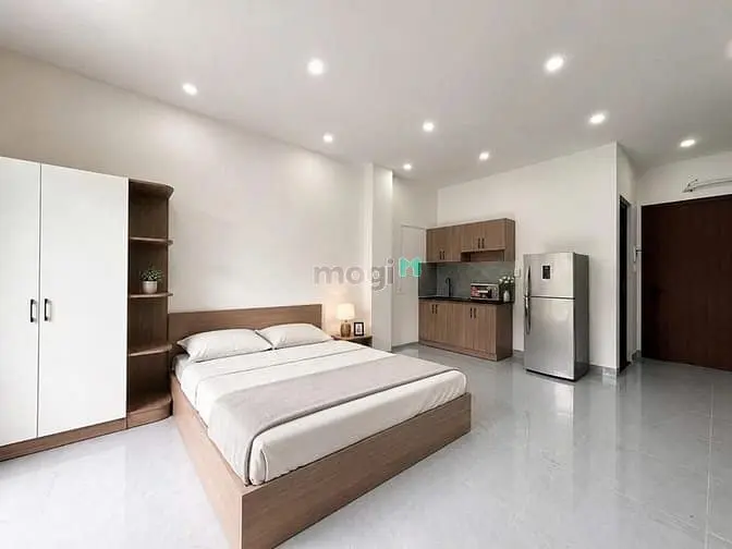 🎉Khai Trương Studio Ban Công Tone Trắng Tinh - Full Nt Hiện Đại