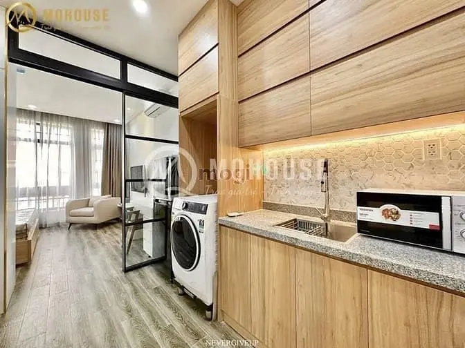 🎉 Căn Hộ 1Pn Tone Gỗ Japanese Decor Cực Vibe Ngay Cầu Thị Nghè