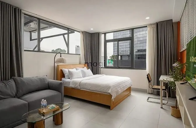 Căn Hộ 1 Pn Bếp Tách Nhiều Ánh Sáng