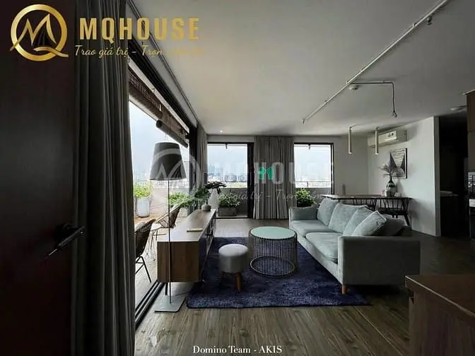 🎉Penthouse 2Pn Chạm Mây Trời Styte Vintage Cực Vibe Gần Sala Q2