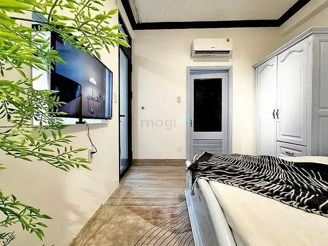 🎉Căn Hộ 1Pn Hiện Đại Minimalism Tone Đen Ngay Hàng Xanh