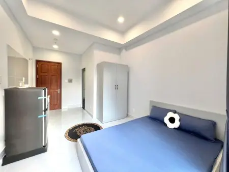 Phòng Studio Mới Cửa Sổ Thoáng Full Nội Thất Tại Chu Văn An Gần Đại Học Văn Lang