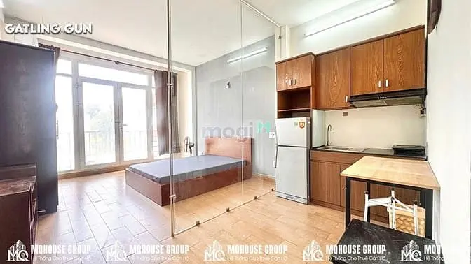 Balcony 1Pn_Full Nội Thất_Công Viên Lê Văn Tám_Võ Thị Sáu_Quận 1