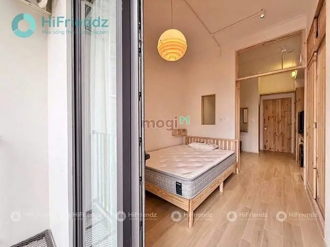 Cho Thuê Căn Hộ Vintage Tone Gỗ Ấm Mới 100% Phú Nhuận_Thang Máy_Fullnt