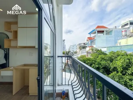 Studio Mới Xây 100% - Thang Máy, Full Nội Thất Ngay Chợ Thạch Đà