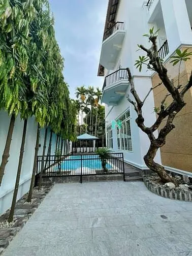 🔥Hot!! Villa Hồ Bơi, Sân Vườn, Trệt 2 Lầu 4Pn View Siêu Thoáng 6Pn