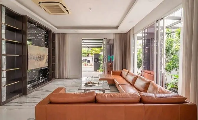 ⭕️ Villa Mới Cứng!! Biệt Thự Nguyễn Văn Hưởng Ngay Trường Bis. 3 Lầu 5
