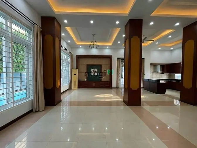 🔥Hot!! Villa Hồ Bơi, Sân Vườn, Trệt 2 Lầu 4Pn View Siêu Thoáng 6Pn