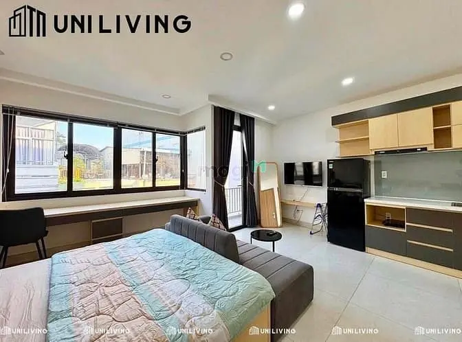 Căn Hộ Studio Hiện Đại 35M2 Bình Thạnh_Full Nt_Thang Máy_Vòng Xoay Đbp
