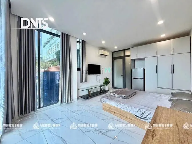 Studio Cửa Sổ 1Pn Tách Bếp Full Nội Thất Ngay Võ Thị Sáu