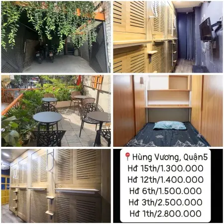 Sleepbox Dành Cho Nam Ngay Tại Quận 5, 2.800.000Đ/Tháng