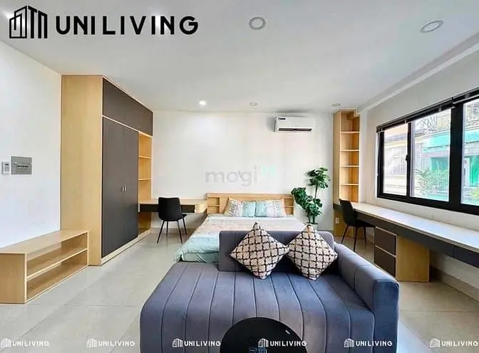 Căn Hộ Studio Hiện Đại 35M2 Bình Thạnh_Full Nt_Thang Máy_Vòng Xoay Đbp
