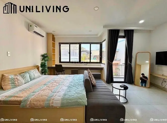 Căn Hộ Studio Hiện Đại 35M2 Bình Thạnh_Full Nt_Thang Máy_Vòng Xoay Đbp