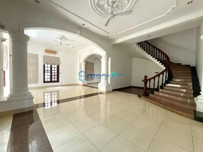 🔥Cho Thuê Biệt Thự View Sông 16X35M 3 Tầng 5Pn Hồ Bơi Sân Vườn Thoáng