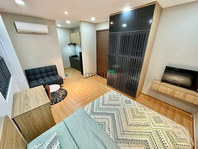Trống Sẵn Ở Liền Căn Hộ Studio Cửa Sổ Lớn Full Nội Thất Được Nuôi Pet