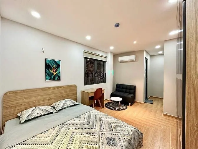 Trống Sẵn Ở Liền Căn Hộ Studio Cửa Sổ Lớn Full Nội Thất Được Nuôi Pet