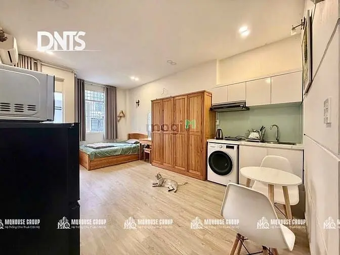 Studio Balcony Full Nội Thất Ngay Nguyễn Cửu Vân Bình Thạnh