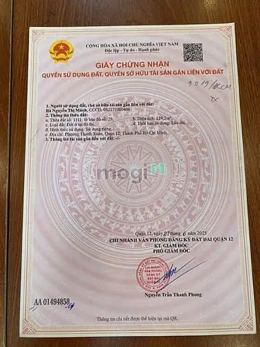 Nhà Mới Xây Thạnh Xuân 25, Q12 1 Trệt + 2 Lầu, Di Chuyển Sang Gò Vấp