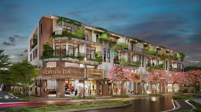 Bán Shophouse Đa Năng 4 Tầng Tại Mỹ Yên - Bến Lức